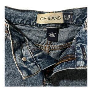 Vintage Gap Shorts Womens 6 Blue Denim Mid Rise Y2K 00s